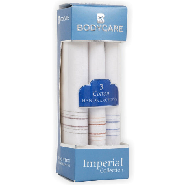 Men Cotton Handkerchief Pack of 3 - Bodycare