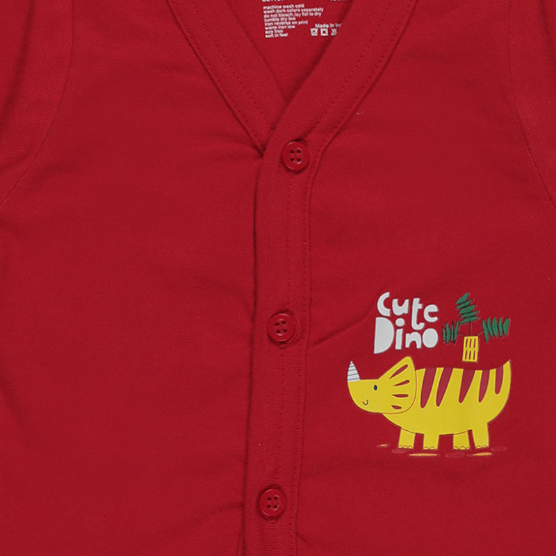 Unisex Vest Front Open Full Sleeves Pack of 3