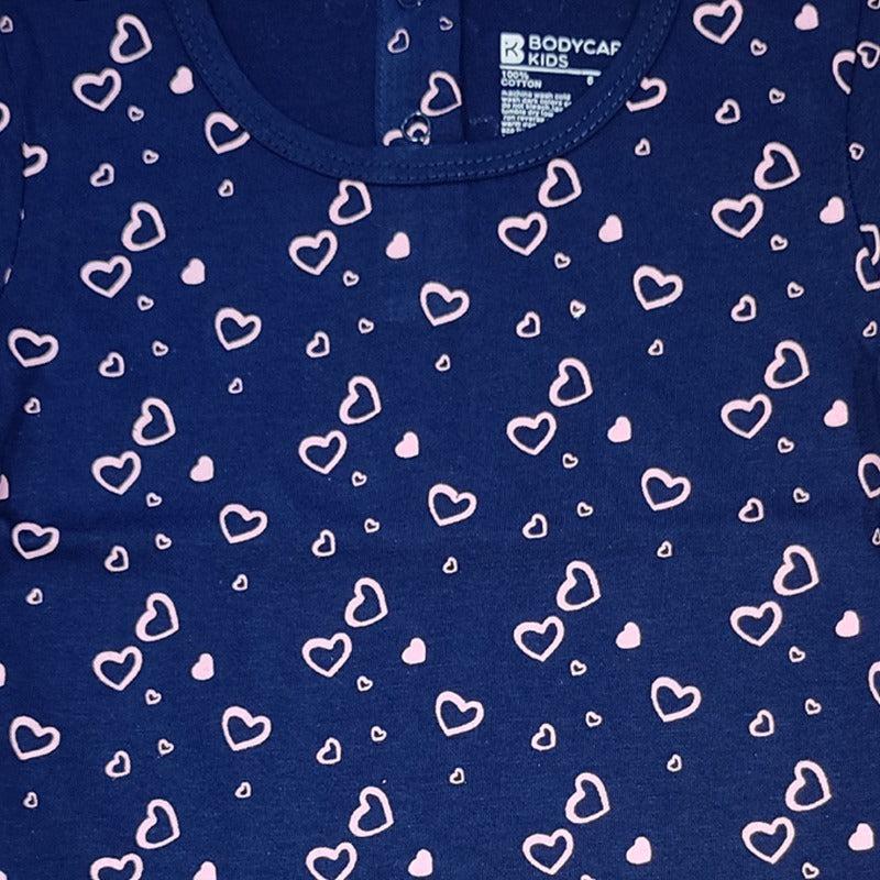 Baby Girls T-Shirt Round Neck Half Sleeves - Bodycare