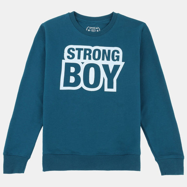 Boys Sweatshirt Round Neck Full Sleeves Pack of 1 - Bodycare