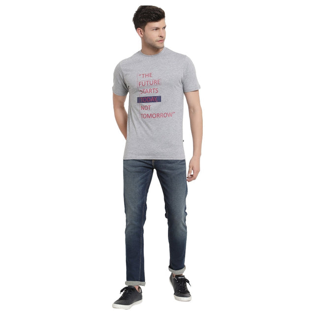 Men T-Shirt Round Neck Half Sleeves - Bodycare