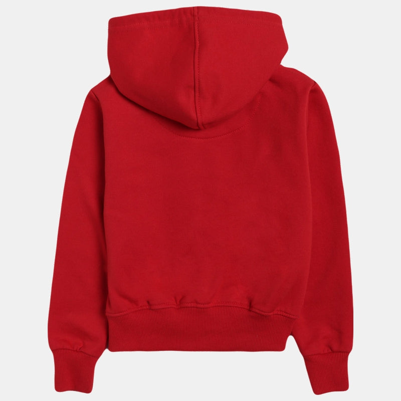 DYCA Boys Fleece Jacket Full Zipper Full Sleeves Solid