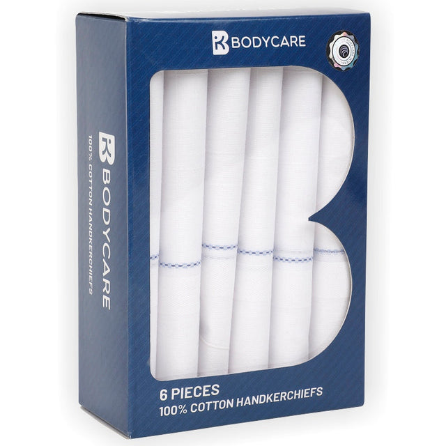 Men Cotton Handkerchief Pack of 6 - Bodycare