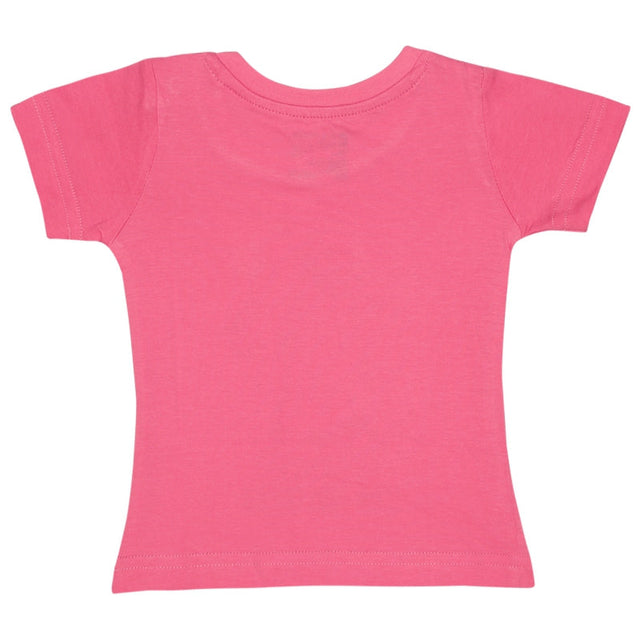 Baby Girls T-Shirt Round Neck Half Sleeves Pack of 2 - Bodycare