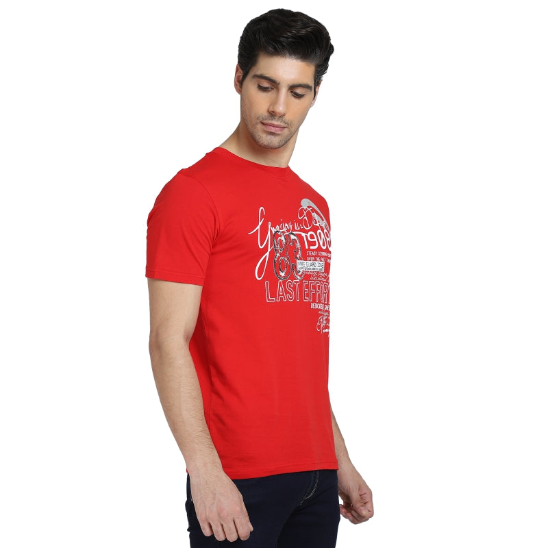 DYCA Men Tshirt Round Neck Half Sleeves Solid Pack Of 2