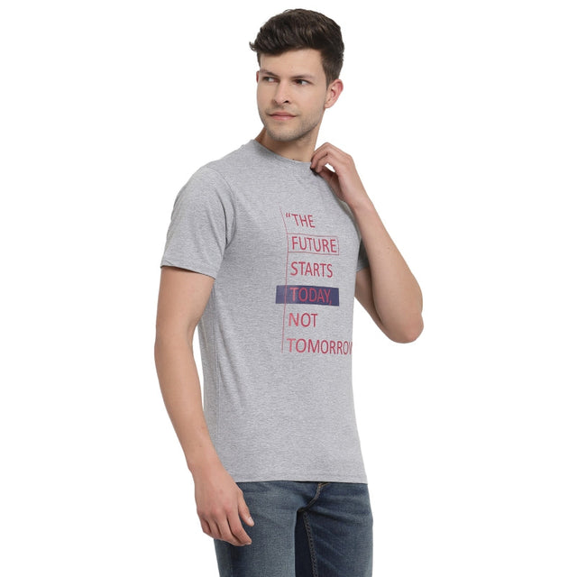 Men T-Shirt Round Neck Half Sleeves - Bodycare