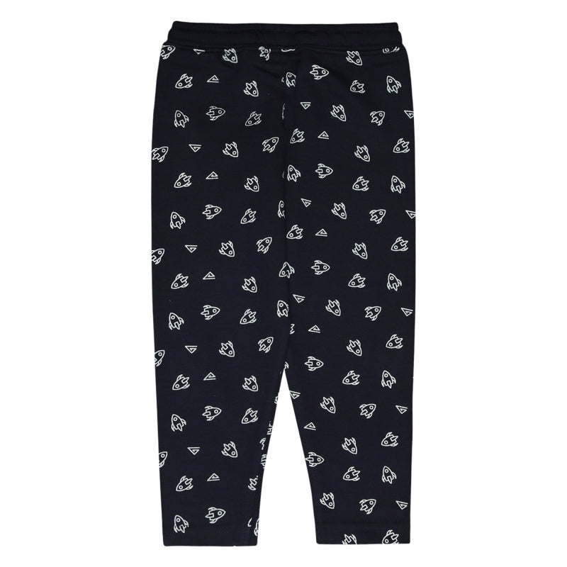 Boys Printed Track Pant for Casual Wear, Lounge Comfort, Easy Movement and Regular Wardrobe Use - Pack of 1