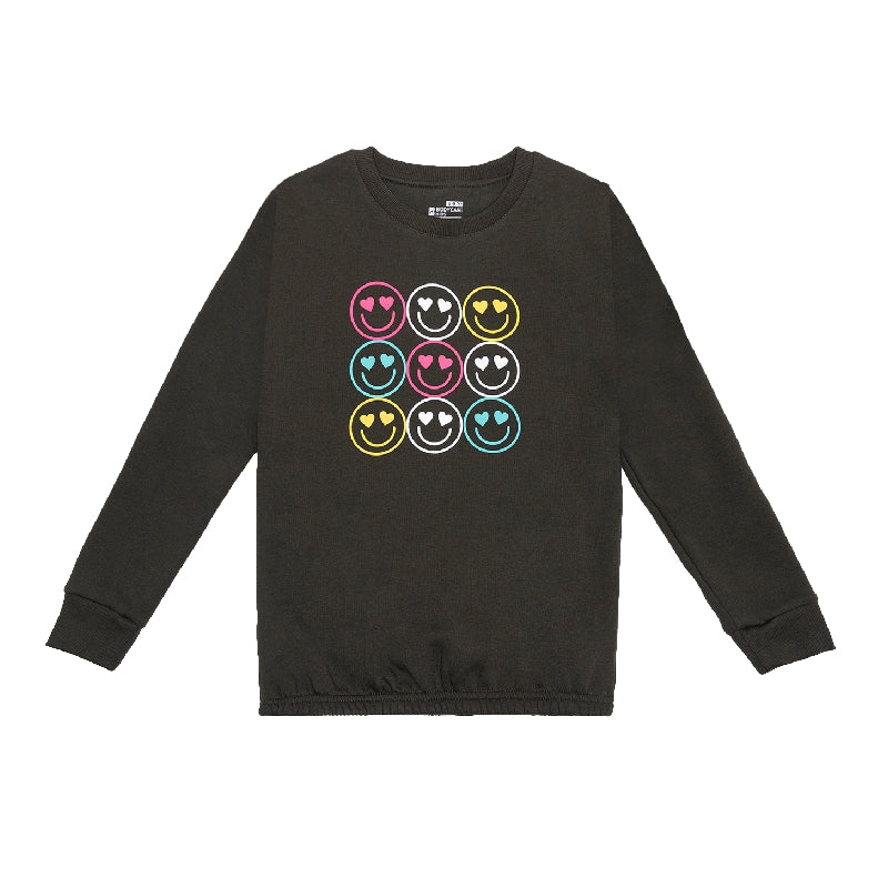 Bodycare Girls Round Neck Full Sleeves Sweat Shirt