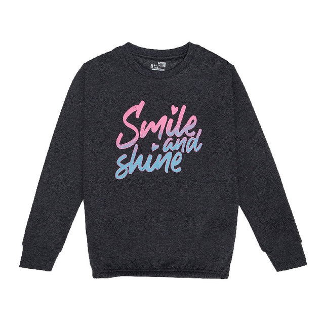 Girls Sweatshirt Round Neck Full Sleeves - Bodycare
