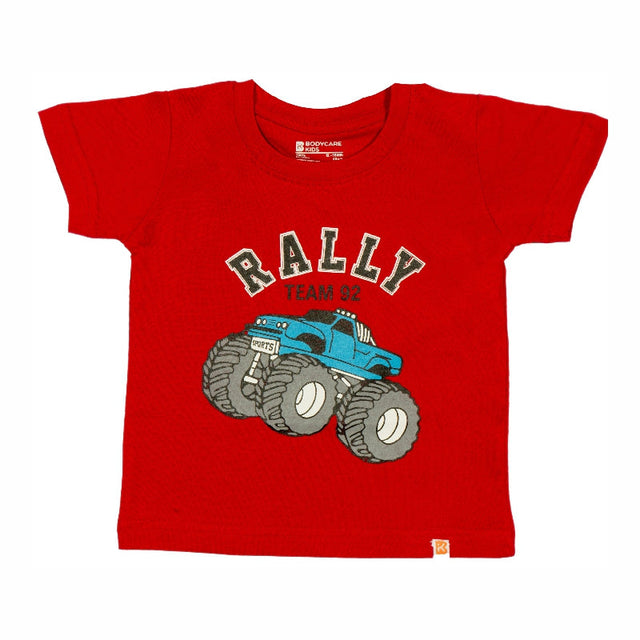 Baby Boys T-Shirt Round Neck Half Sleeves - Bodycare