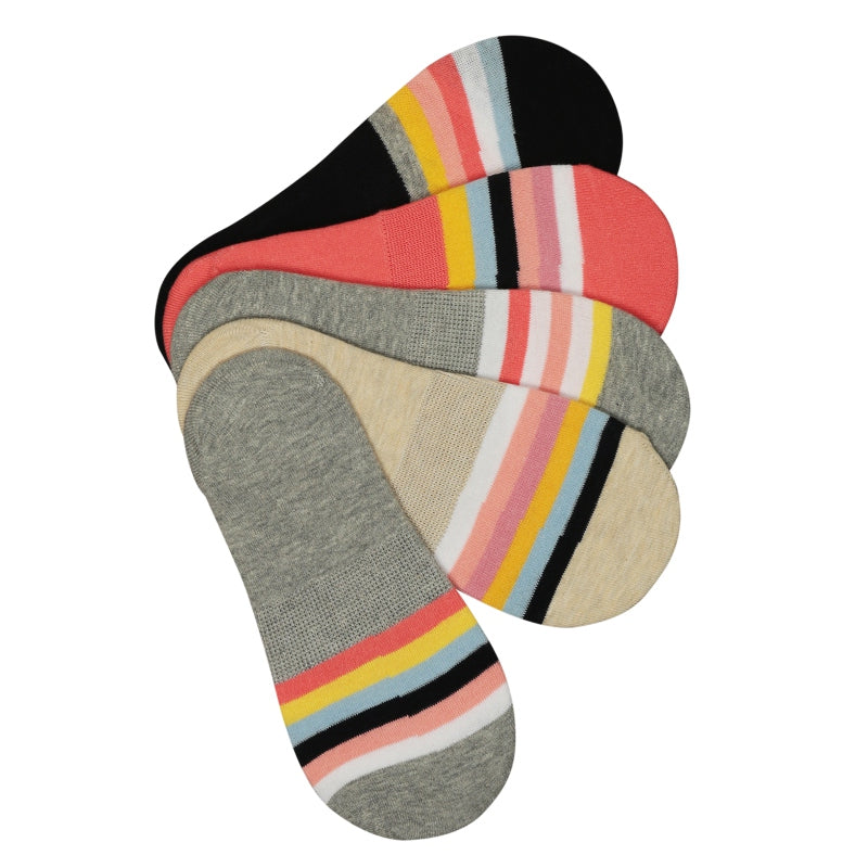 Bodycare Womens Loafer Socks Pack Of 5