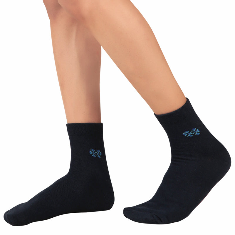 Bodycare Mens Mid Calf Solid Socks Pack Of 3