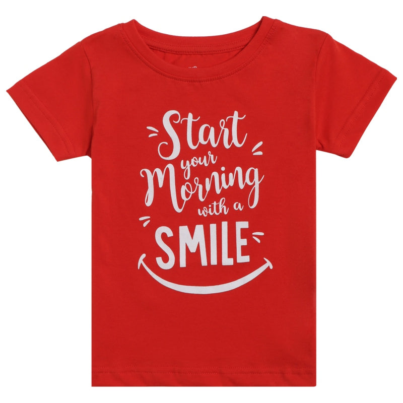 Dyca Girls Half Sleeves T-Shirt