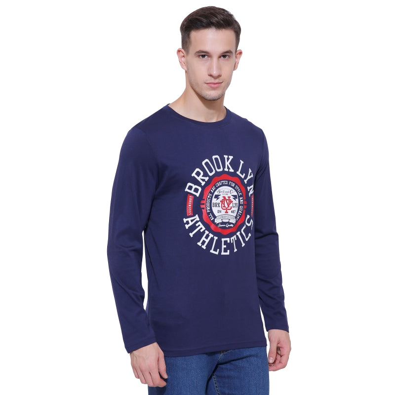 DYCA Men T-shirt Round Neck Full Sleeves