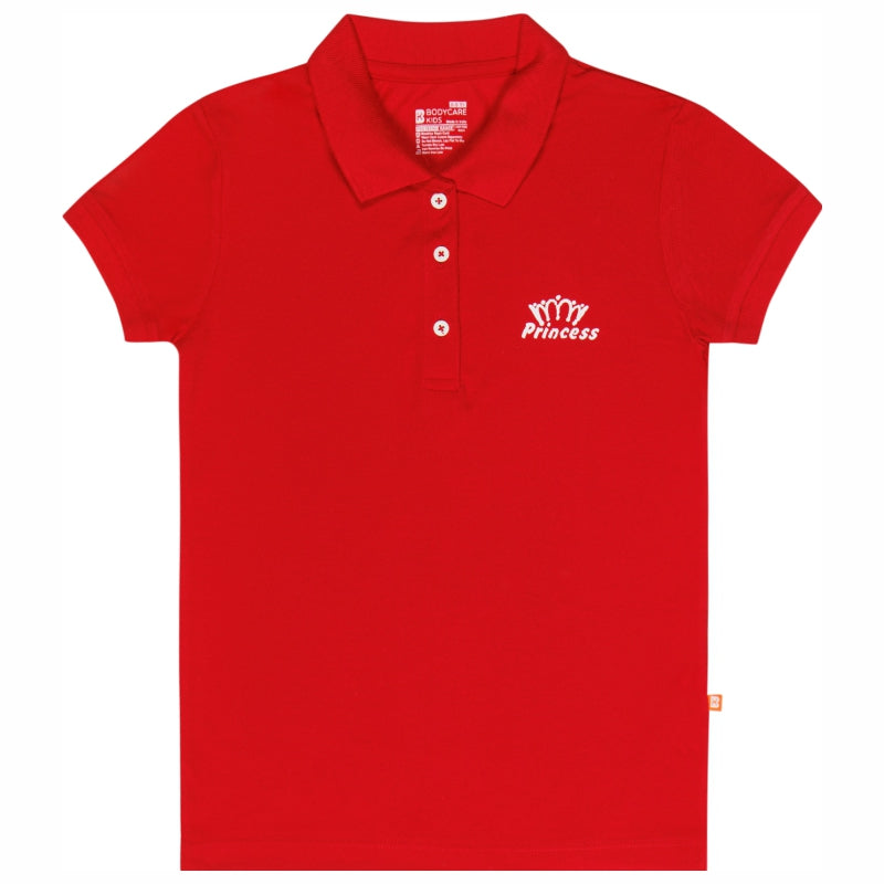 Bodycare Girls Polo Neck Half Sleeves Tshirt