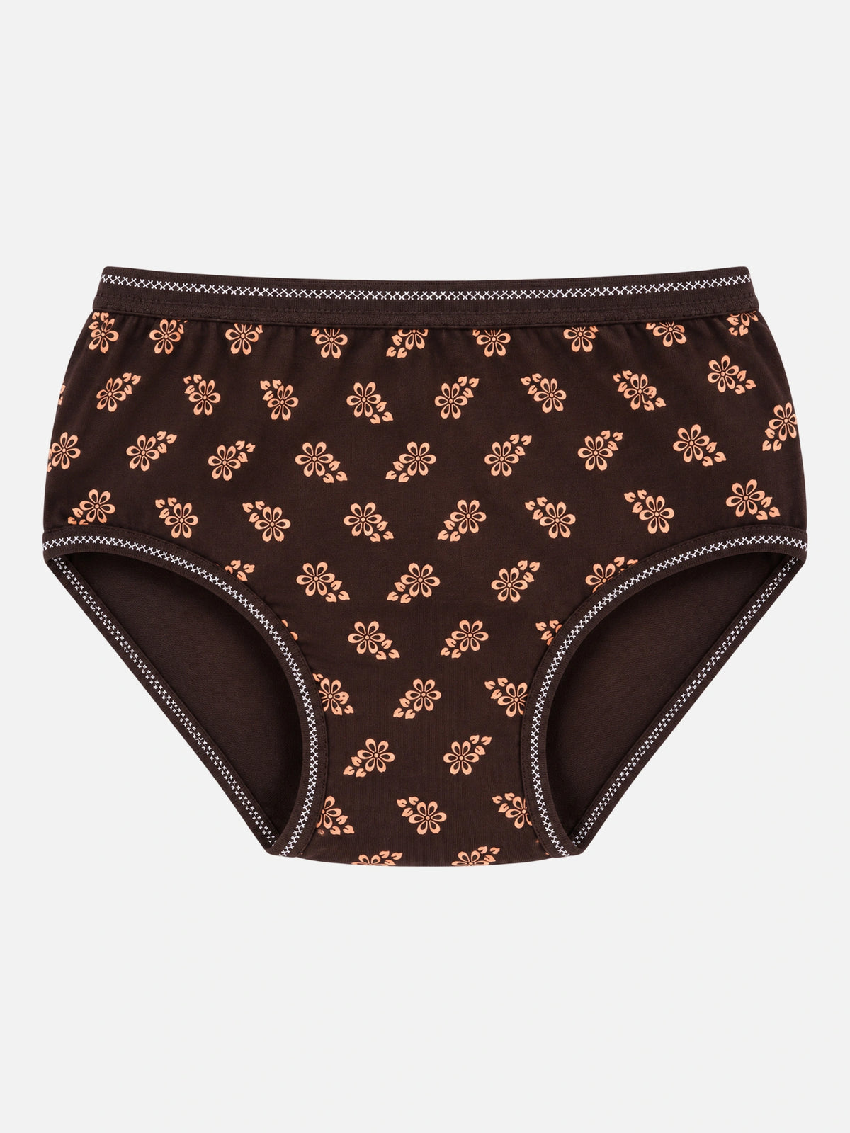 Baby Girls Printed Panties with Top Elastic for Everyday Innerwear Comfort and Regular Wardrobe Use - Pack of 6