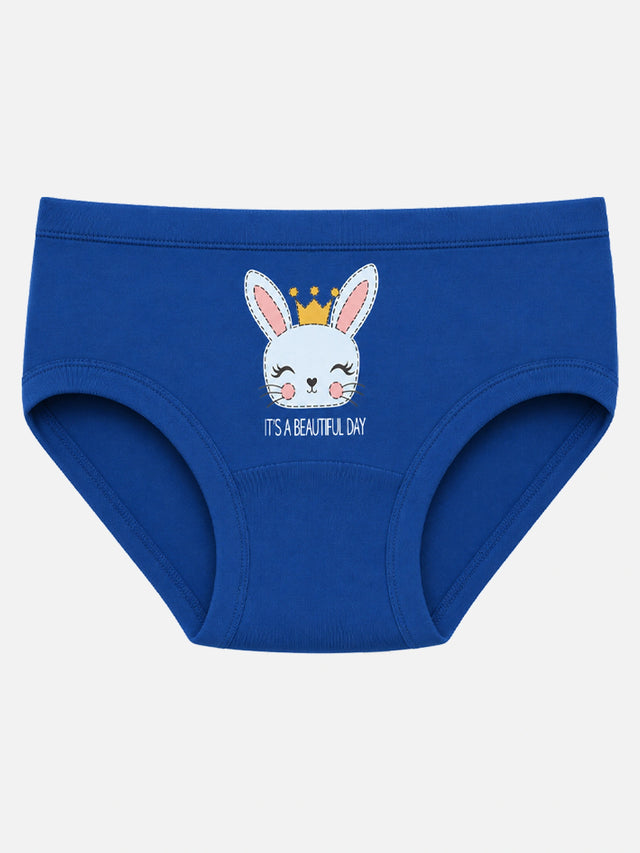 Baby Girls Printed Panty with Inner Elastic Waistband for Comfortable Innerwear Essentials and Regular Use - Pack of 6