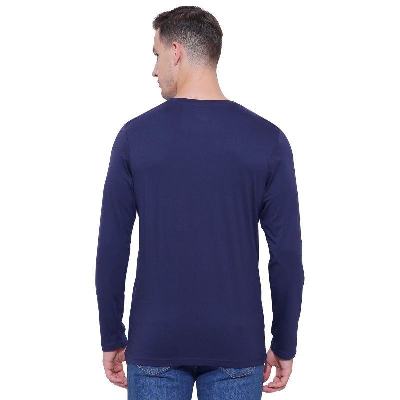 DYCA Men T-shirt Round Neck Full Sleeves