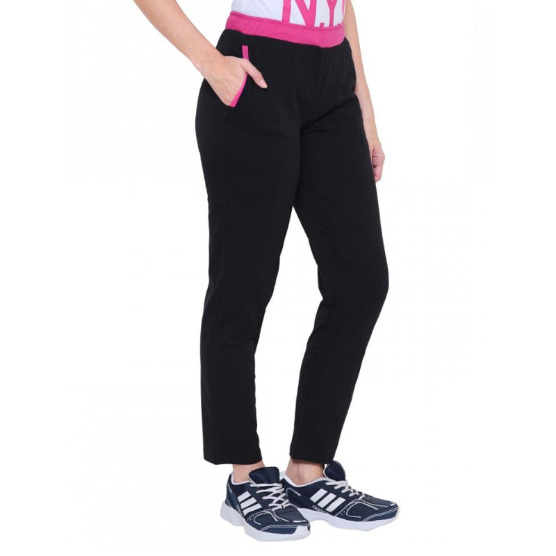 DYCA Women Cotton Track Pant Solid