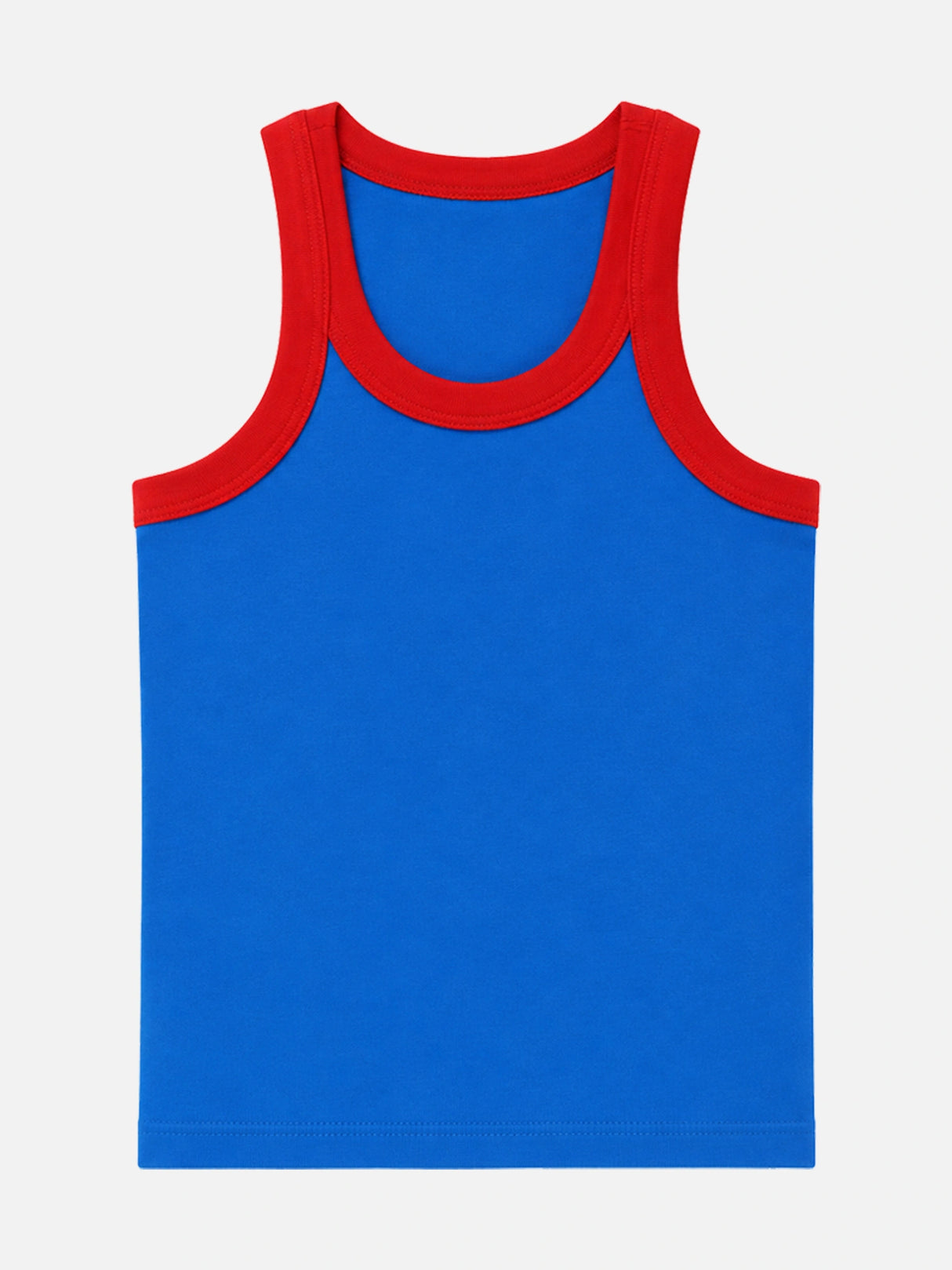 Boys Cotton Rib Round Neck Sleeveless Innerwear Vest for Everyday Comfort and Regular Use - Pack of 4