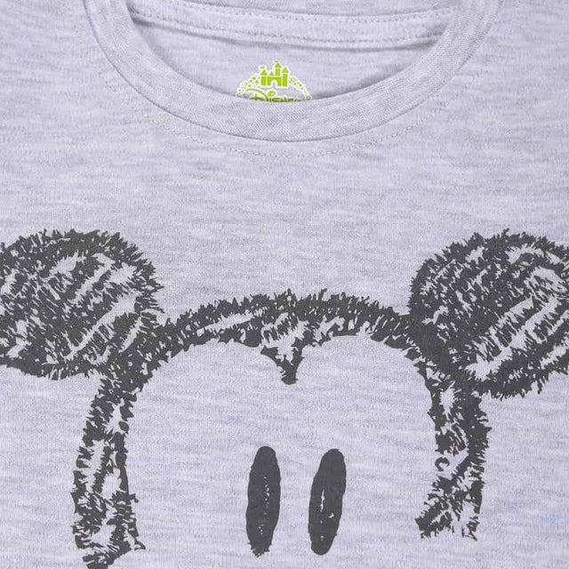 Baby Boys Mickey & Friends T-Shirt Round Neck Full Sleeves - Bodycare