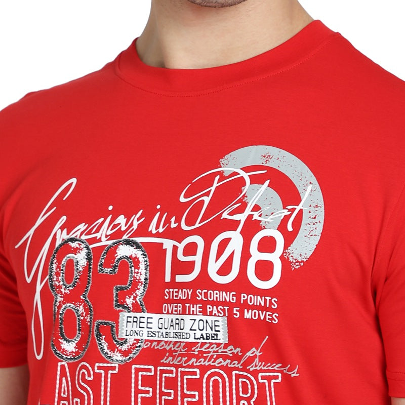 Men T-Shirt Round Neck Half Sleeves - Bodycare