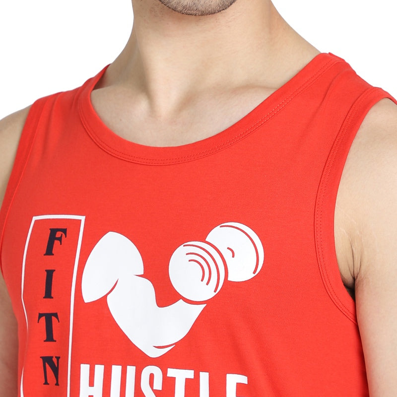 Men T-Shirt Round Neck Sleeveless - Bodycare