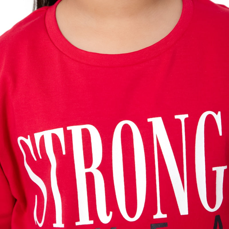 Bodycare Girls Tshirt Round Neck Full Sleeves Pack Of 1