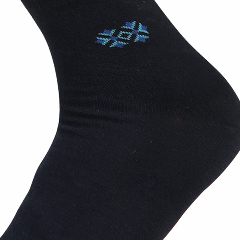 Bodycare Mens Mid Calf Solid Socks Pack Of 3