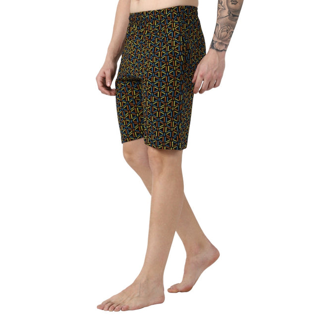 Men 100% Cotton Shorts Side Pockets - Bodycare