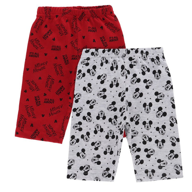 Baby Boys Mickey & Friends 100% Cotton Capri Pack of 2 - Bodycare