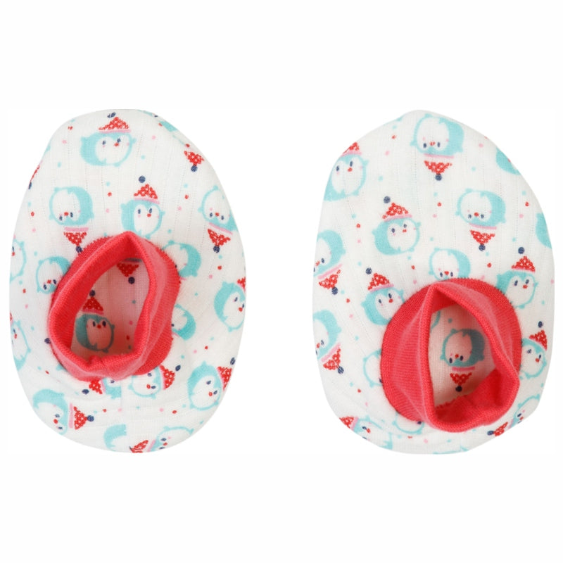 Bodycare Unisex Baby Printed Booties Pack Of 6