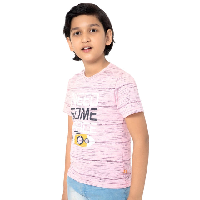 Boys 100% Cotton T-Shirt Round Neck Half Sleeves Pack of 1 - Bodycare