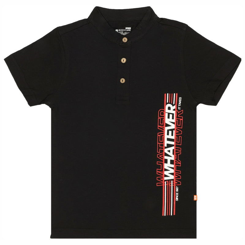 Bodycare Boys Collar Neck Half Sleeves Tshirt