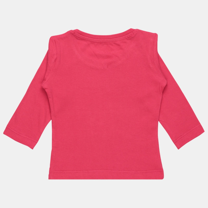 Baby Girls Minnie & Friends T-Shirt Round Neck Full Sleeves - Bodycare