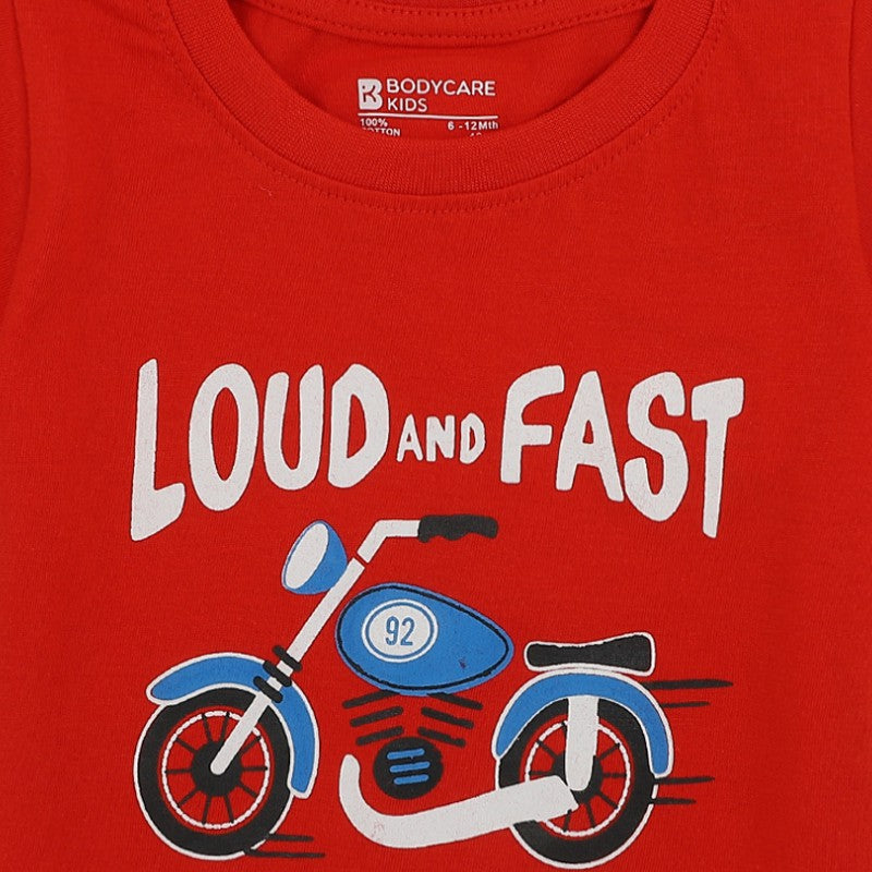 Bodycare Boys Cotton Sets Round Neck Half Sleeves