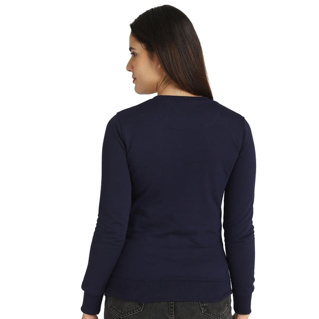 Women Sweatshirt Round Neck Full Sleeves - Bodycare