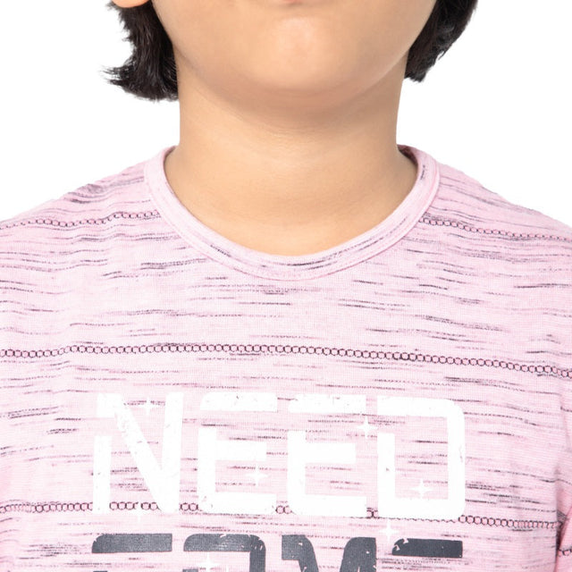 Boys 100% Cotton T-Shirt Round Neck Half Sleeves Pack of 1 - Bodycare