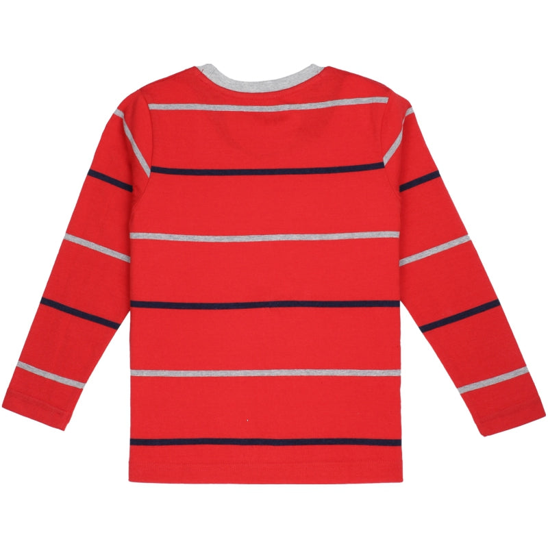 Bodycare Boys Tshirt Striped Round Neck Full Sleeves