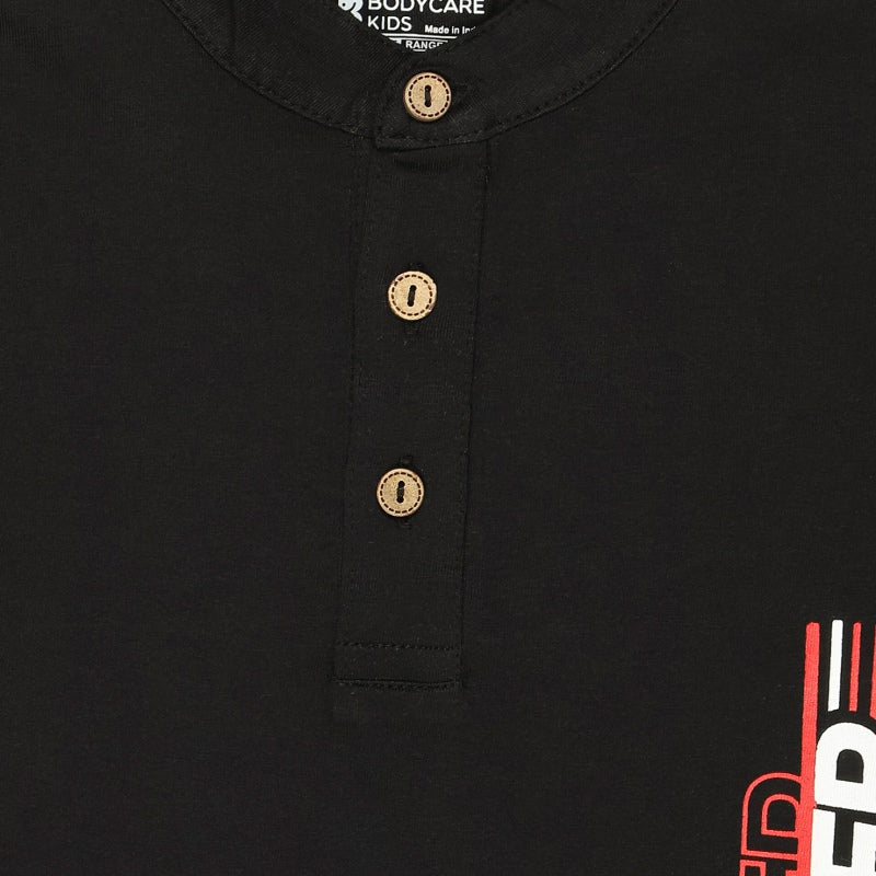 Bodycare Boys Collar Neck Half Sleeves Tshirt