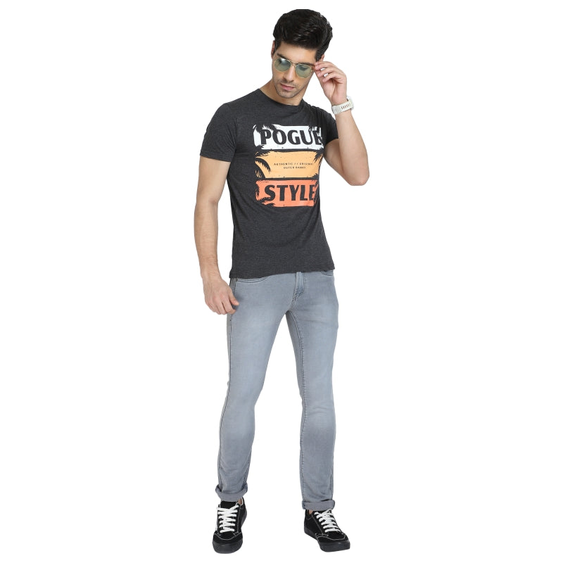 Men T-Shirt Round Neck Half Sleeves - Bodycare