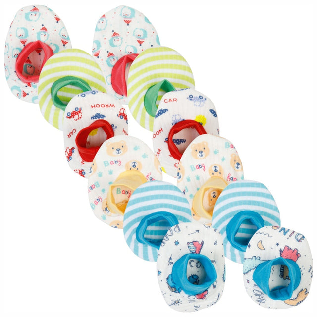 Unisex Baby Booties Pack of 6 - Bodycare