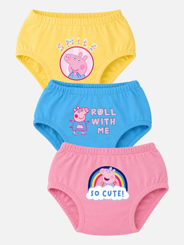 Unisex Baby 100% Cotton Brief Innerwear with Regular Fit for Everyday Comfort and Daily Essentials - Pack of 3