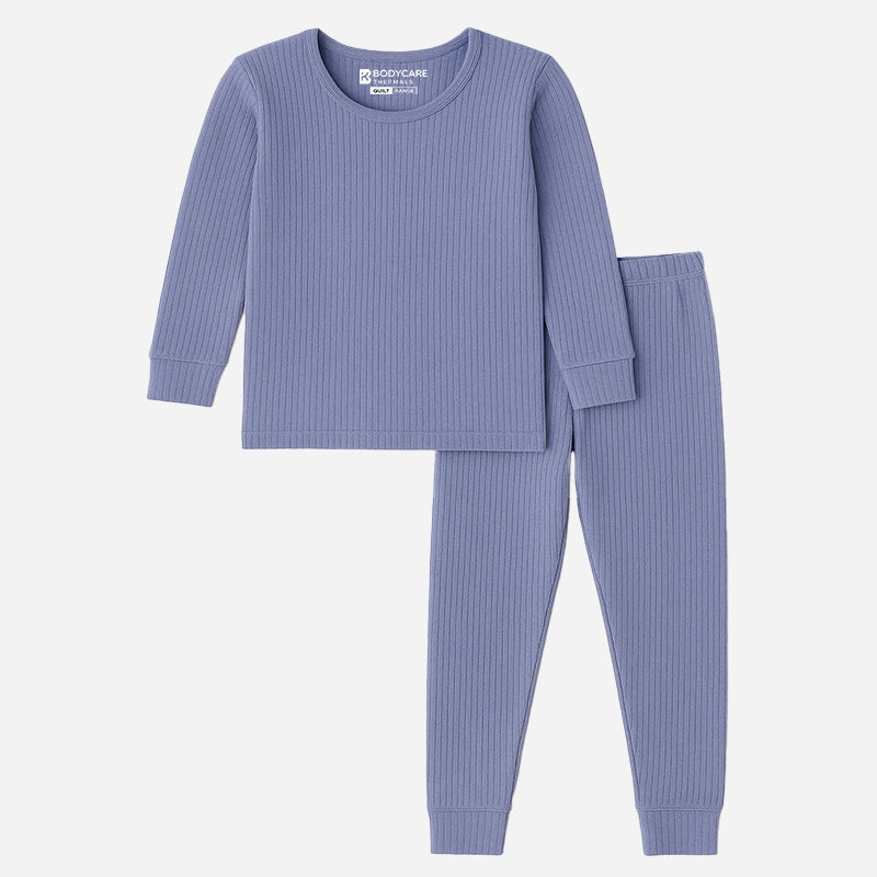 Quilt Bodycare Antibacterial Unisex Round Neck full Sleeves Thermal Top & Pajami Set