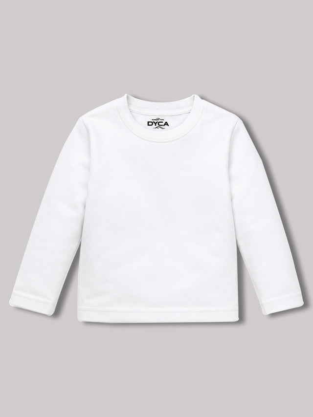 Girls 100% Cotton T-Shirt Round Neck Full Sleeves Regular Fit Casual Wear Top for School, Play and Everyday Outfits