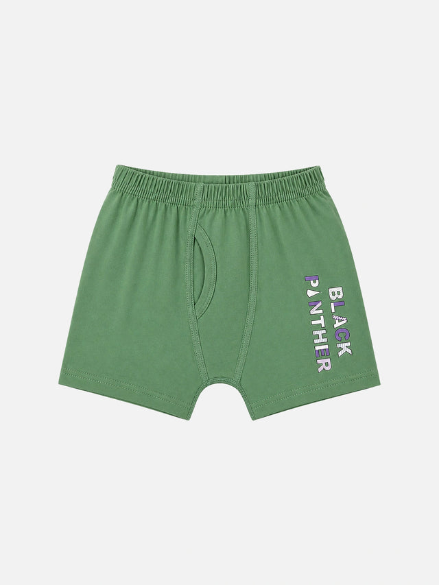 Boys Cotton Trunk with Inner Elastic for Everyday Innerwear Comfort and Regular Wardrobe Use - Pack of 2