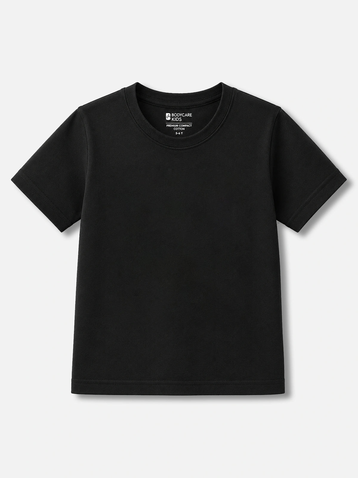 Boys 100% Cotton Plain T-Shirt Round Neck Half Sleeves Casual Wear Top for School, Play and Daily Use