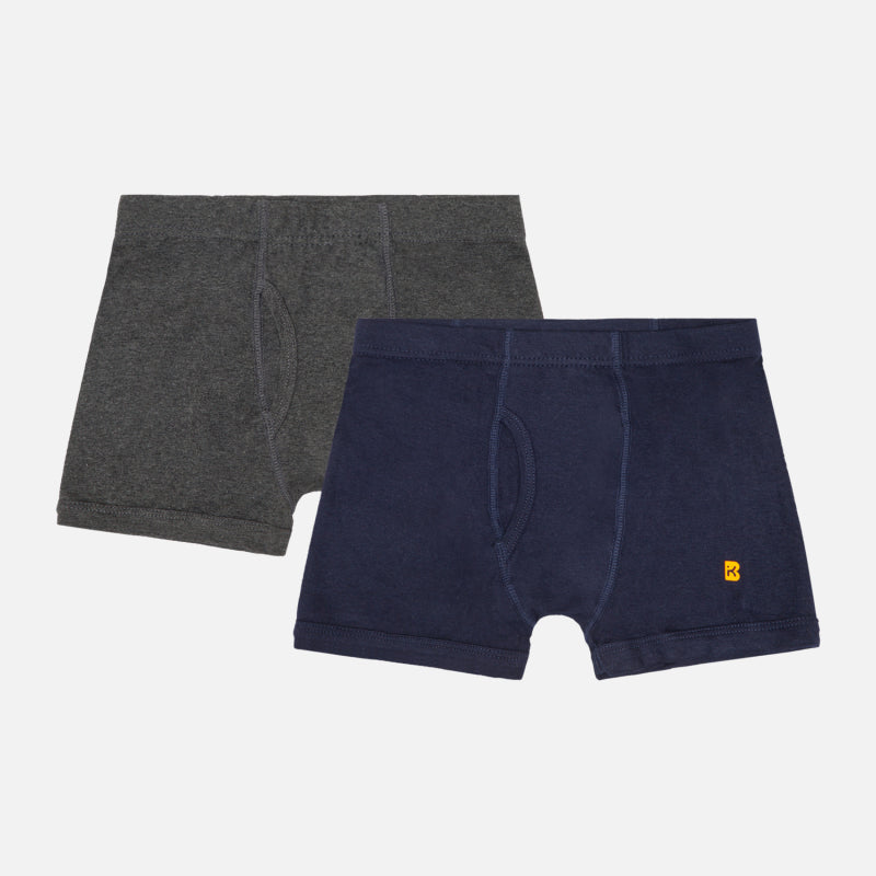 Bodycare Boys Solid Trunks Pack Of 2