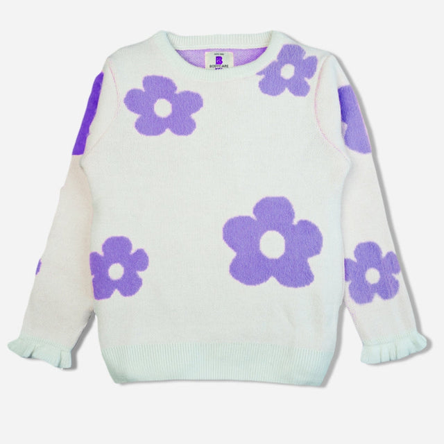 Girls Sweater Round Neck Full Sleeves - Bodycare