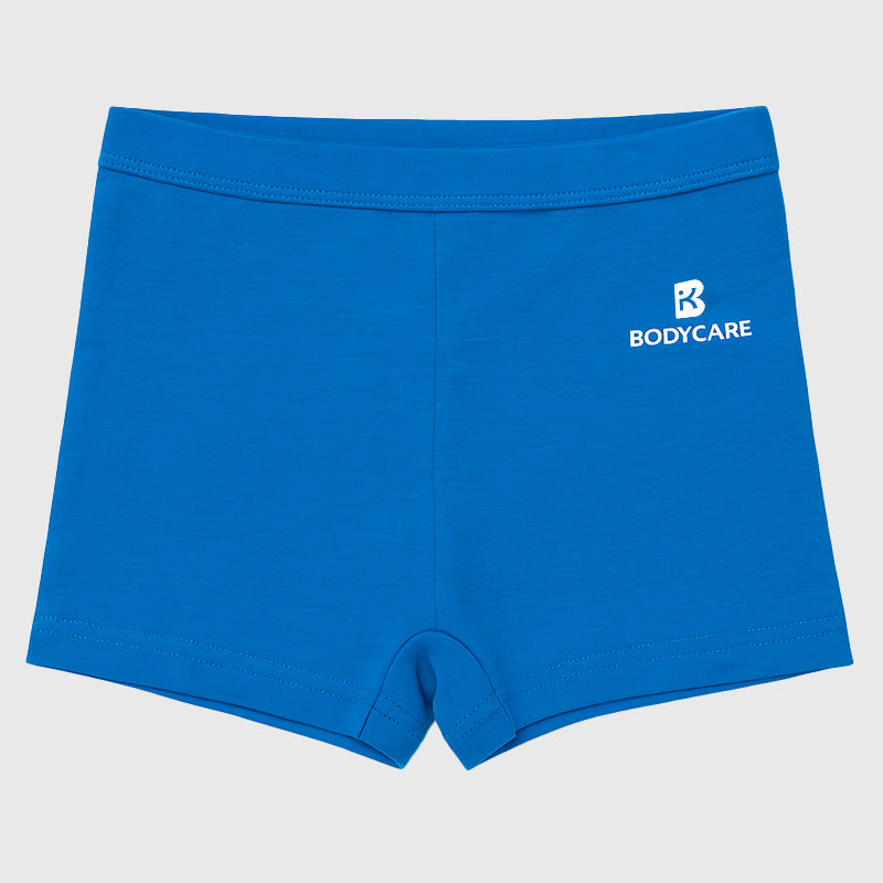 Bodycare Girls Boyshorts Solid Maroon & Blue Pack Of 2